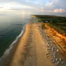 North Sea island a hub of the rich and famous